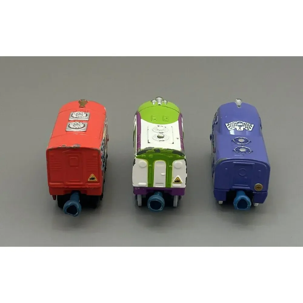 Chuggington Diecast Train Engine Learning Curve 2010 Lot of 3